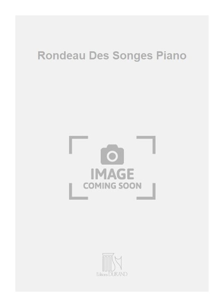Rondeau Des Songes Piano